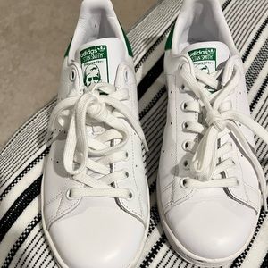 Adidas Stan Smith, white/green size 8